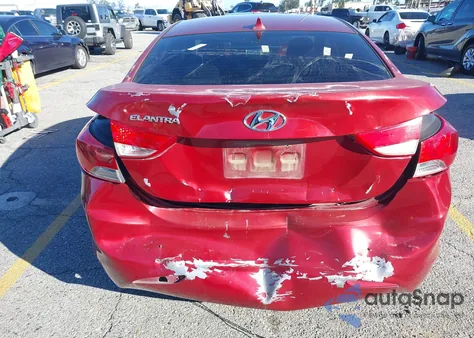2013 Hyundai Elantra Gls from USA, damaged, VIN 5NPDH4AE9DH438763